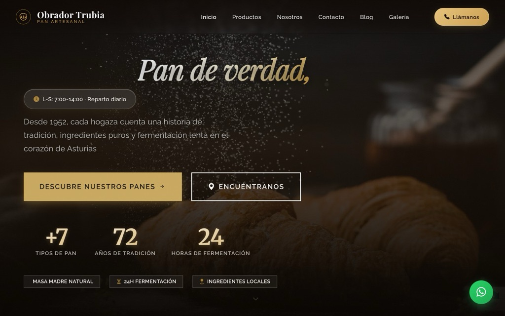 Vista de Panadería Trubia